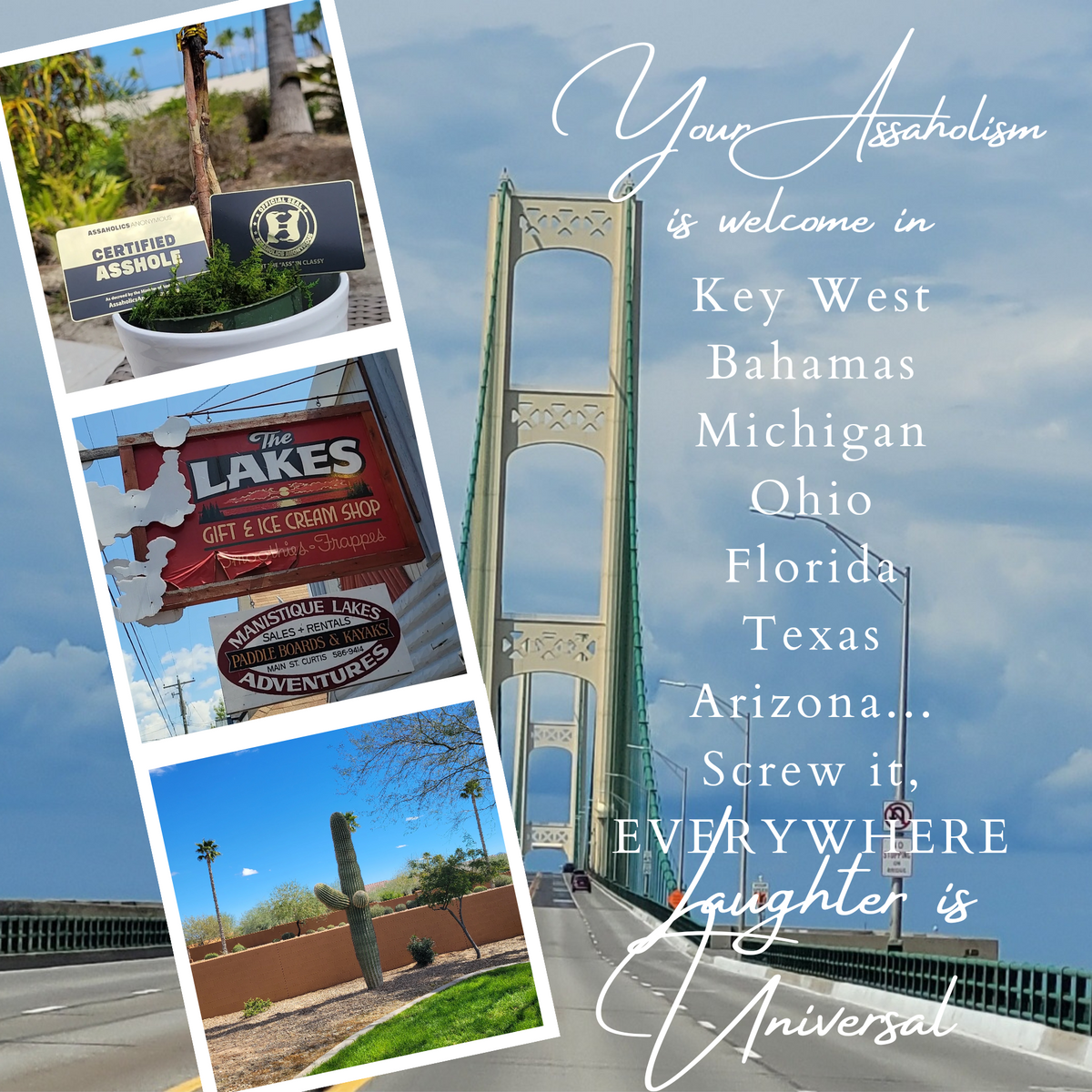 The VIP Certified Asshole Gold Card