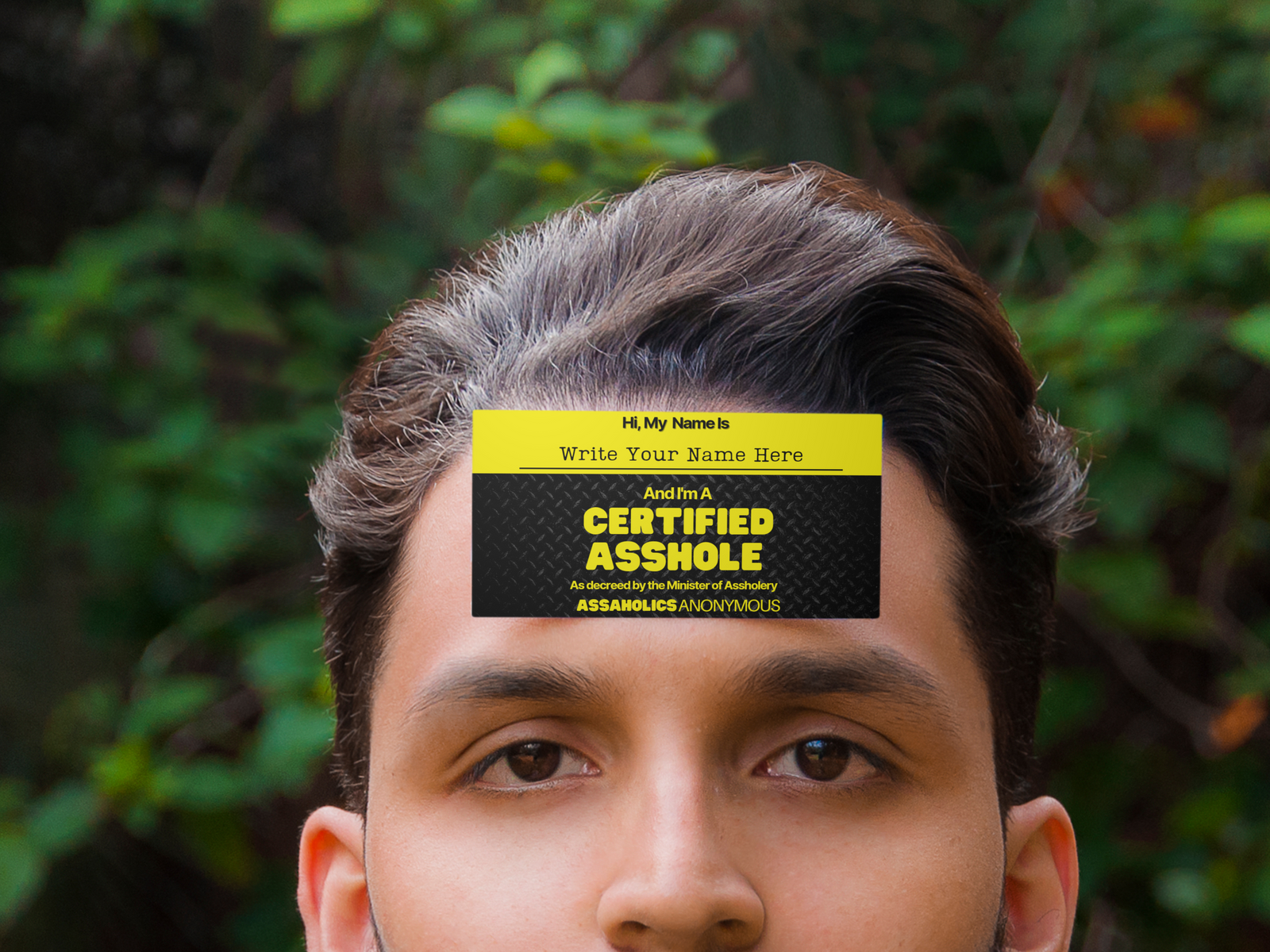 SOLD OUT - Your Personalizable "I'm A Certified Asshole" Cards