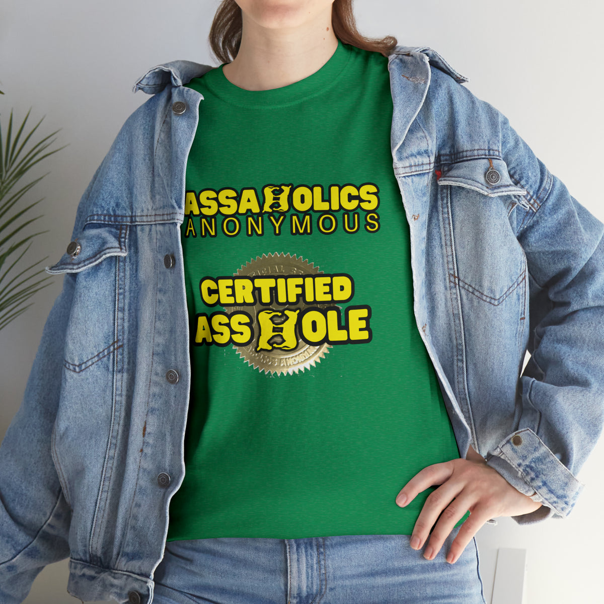 Assaholics Anonymous Certified Stamp Tee