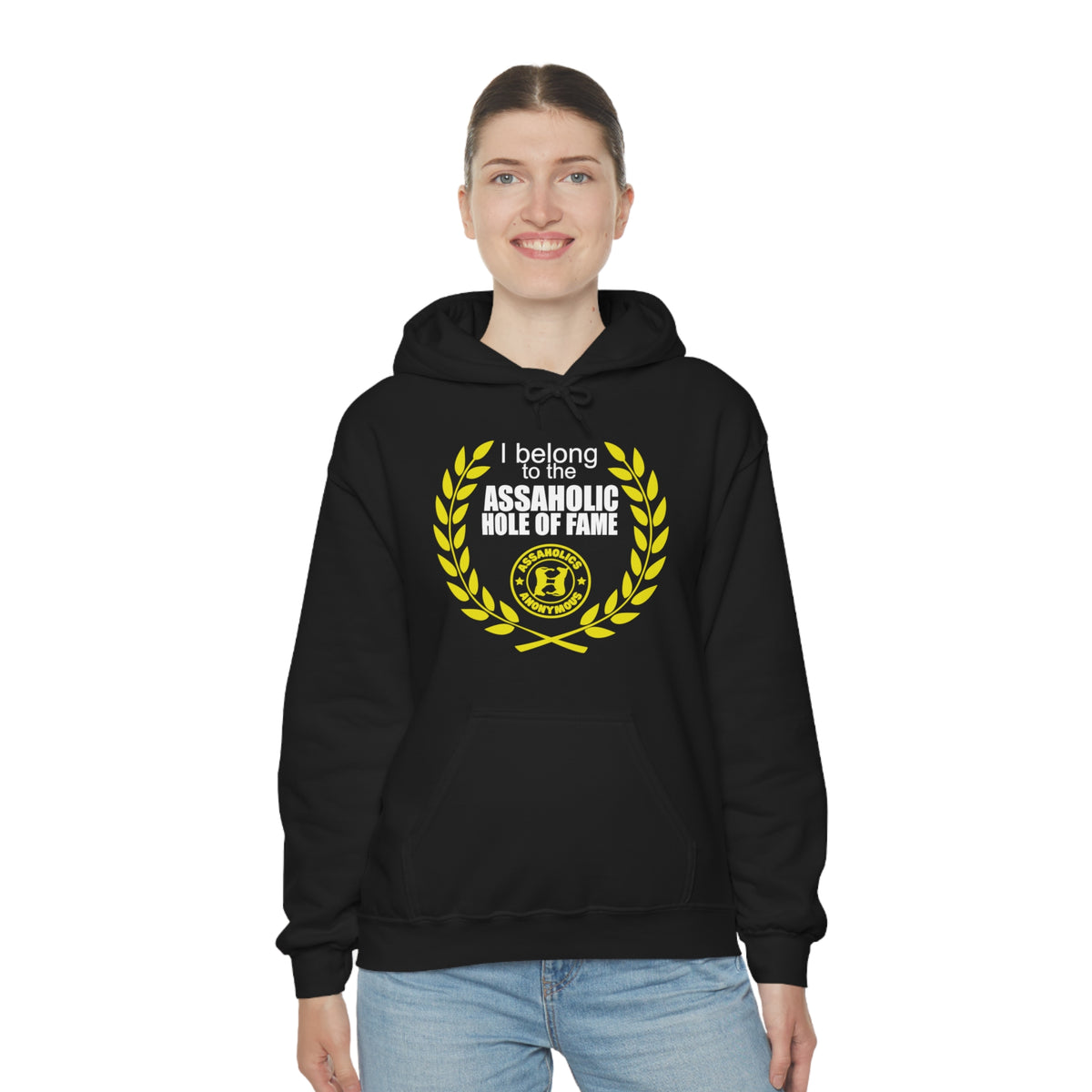 Assaholic Hole of Fame Unisex Heavy Blend™ Hoodie