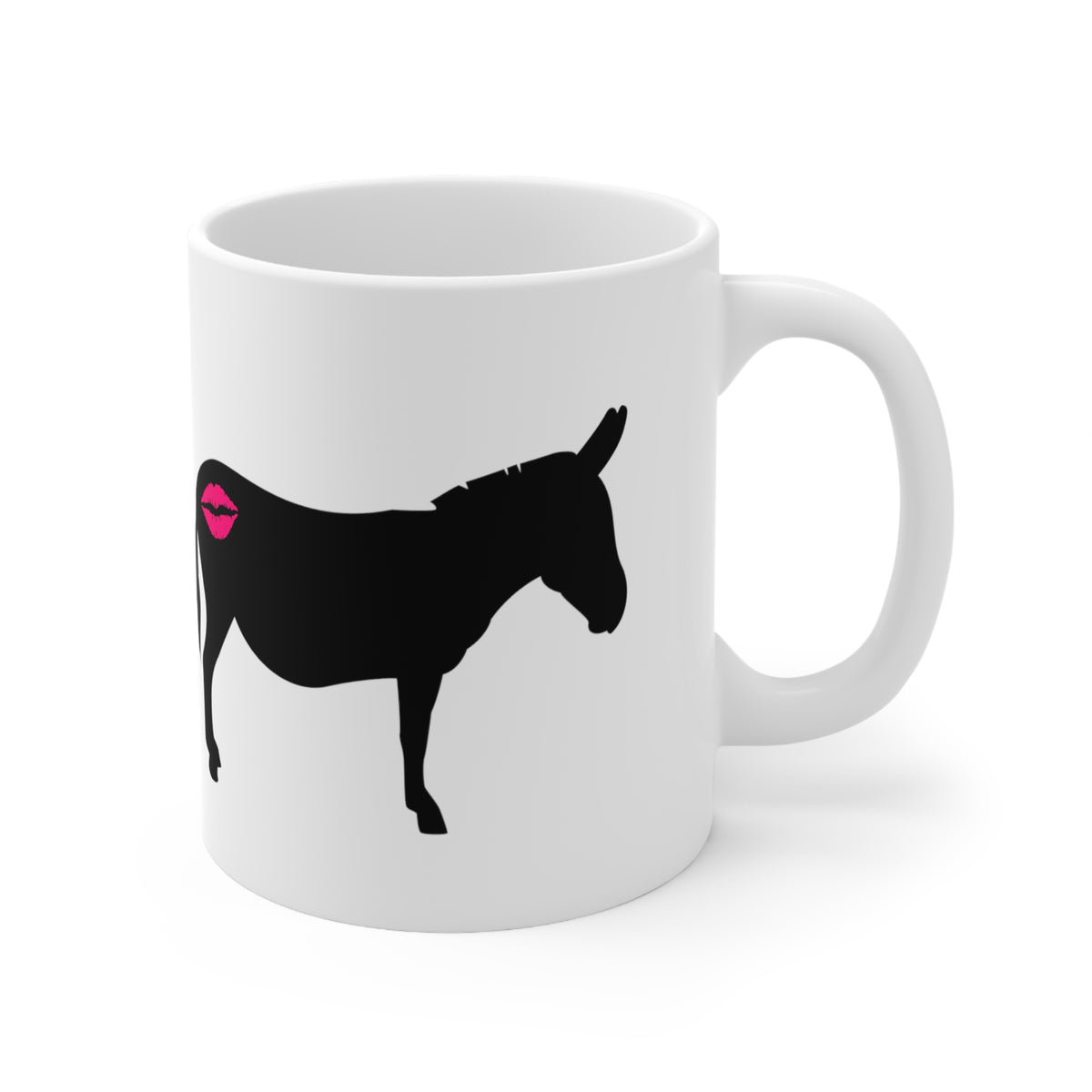 Kiss My Donkey Mug (Pt. 1 - No Words Needed)