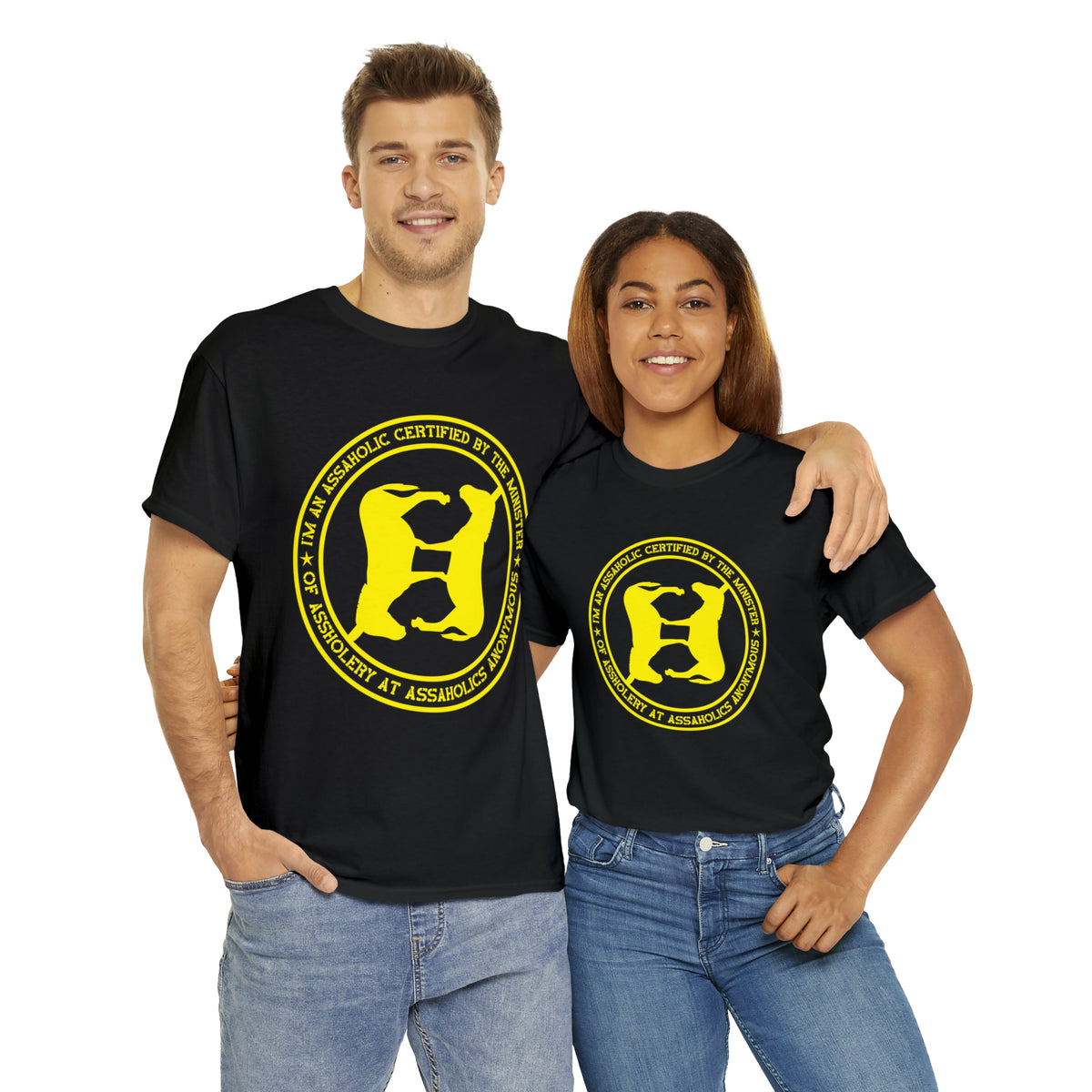 I'm an Assaholic Certified By the Minister of Assholery  Tee