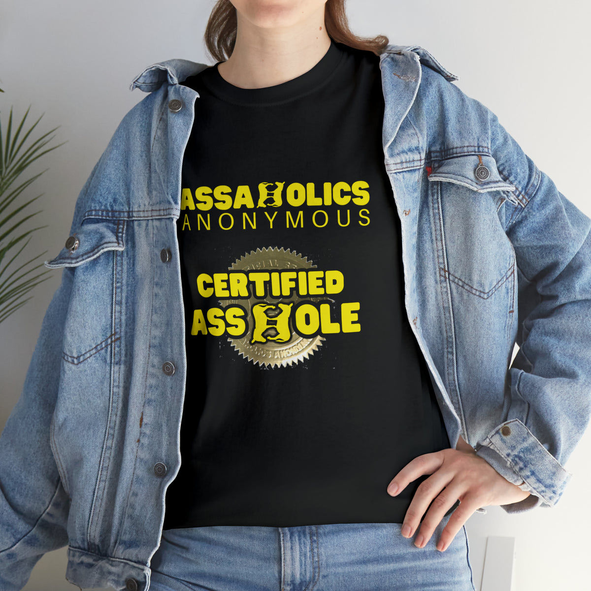 Assaholics Anonymous Certified Stamp Tee