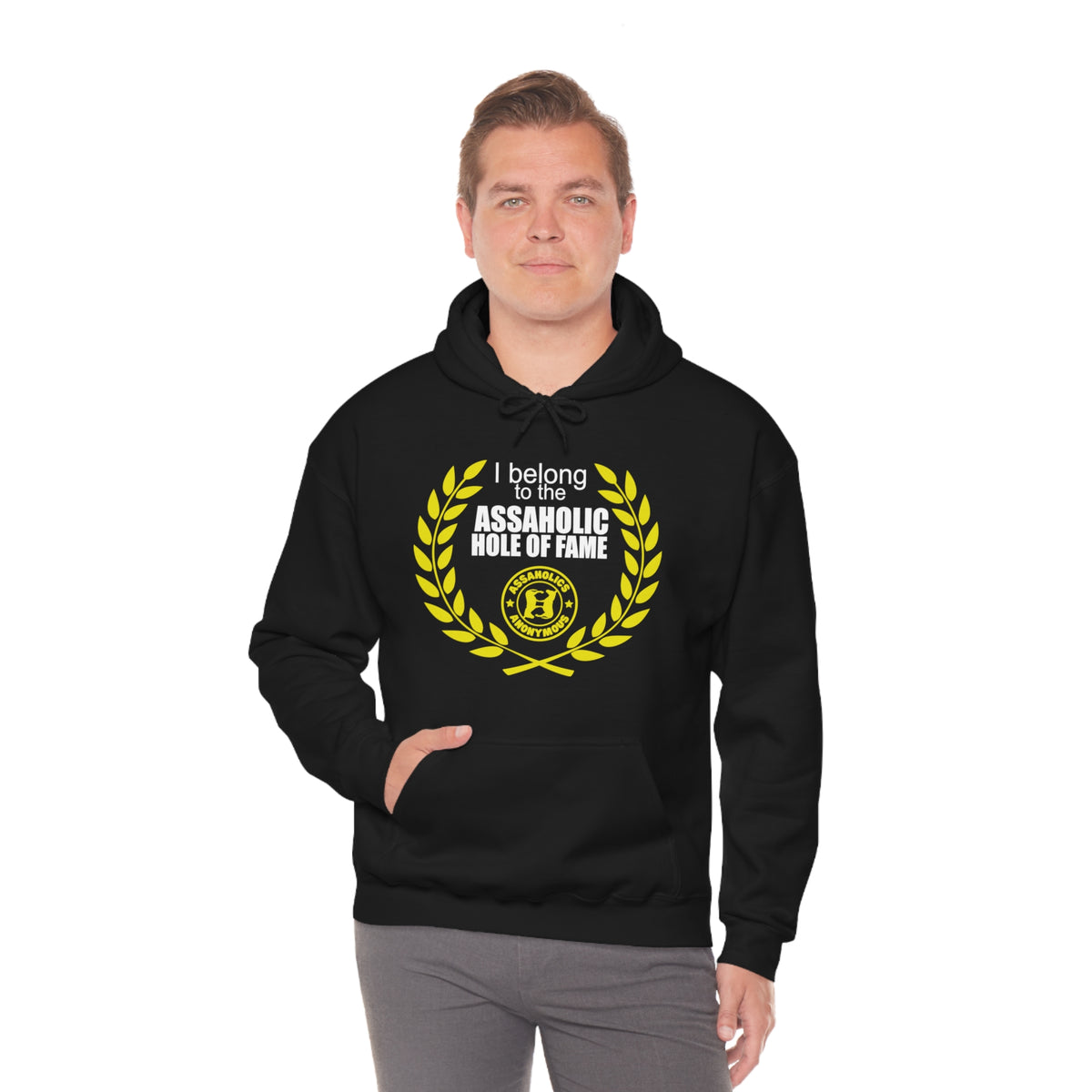 Assaholic Hole of Fame Unisex Heavy Blend™ Hoodie