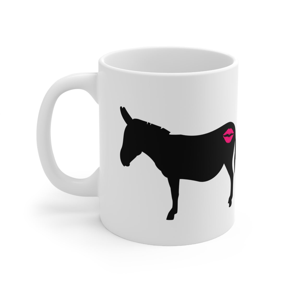 Kiss My Donkey Mug (Pt. 1 - No Words Needed)