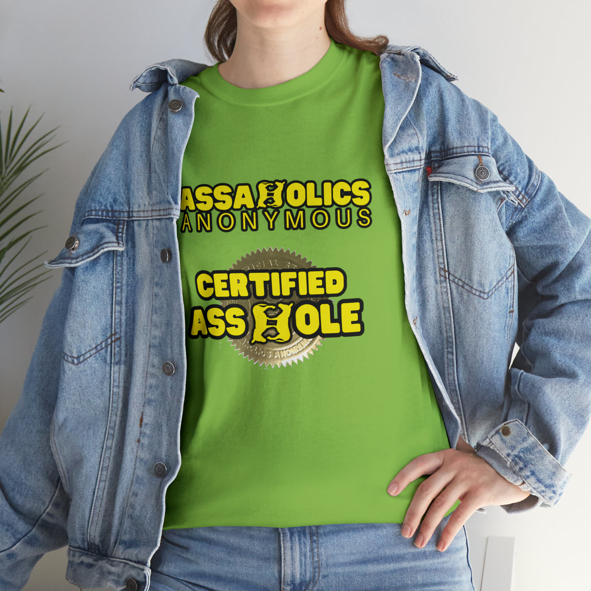 Assaholics Anonymous Certified Stamp Tee