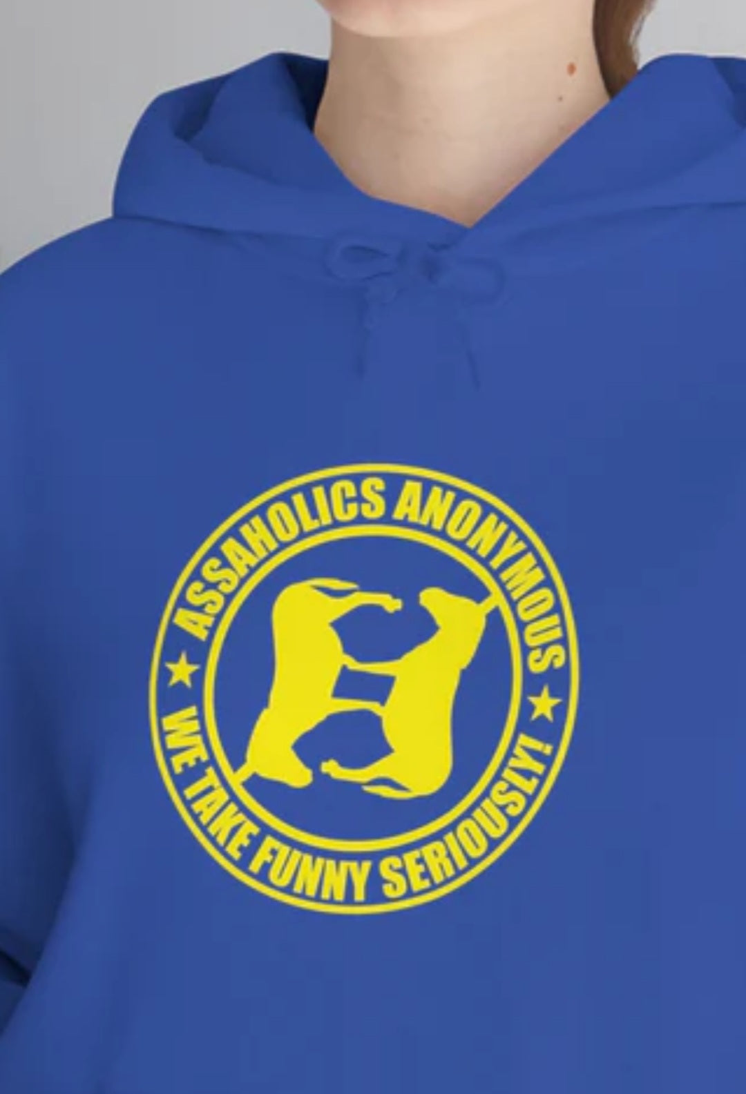 We Take Funny Seriously Unisex Heavy Blend™ Hooded Sweatshirt