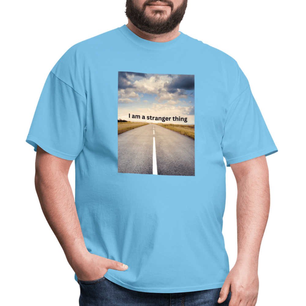 I am a Stranger Thing - Unisex T-Shirt - aquatic blue