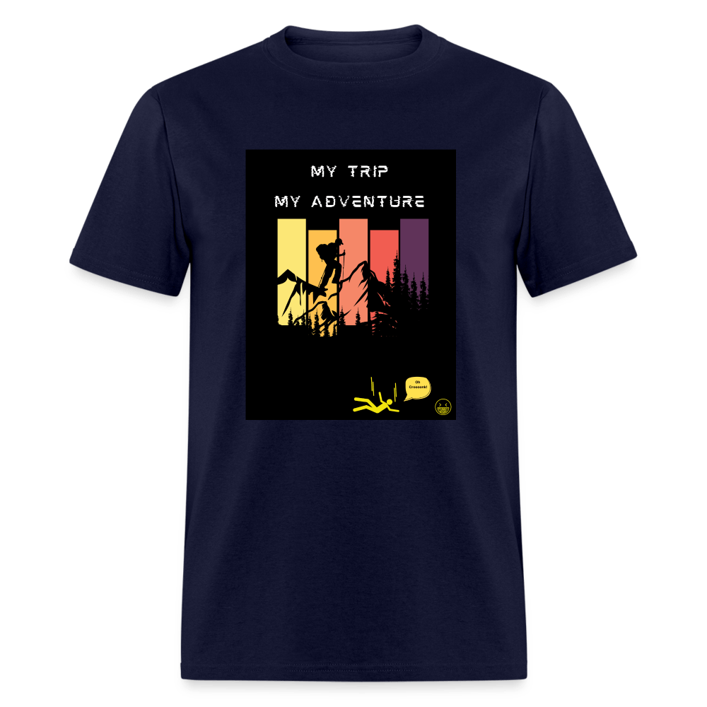 My Trip My Adventure Classic T-Shirt - navy