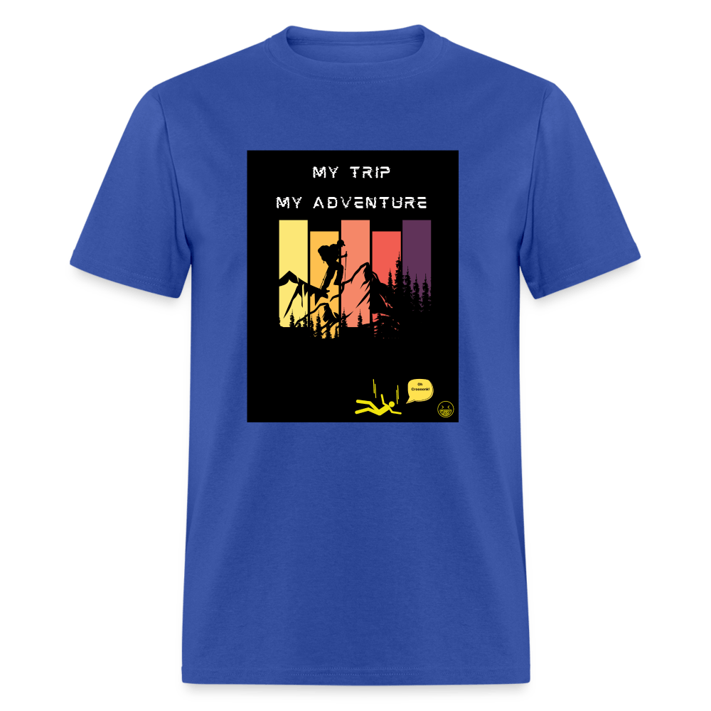 My Trip My Adventure Classic T-Shirt - royal blue