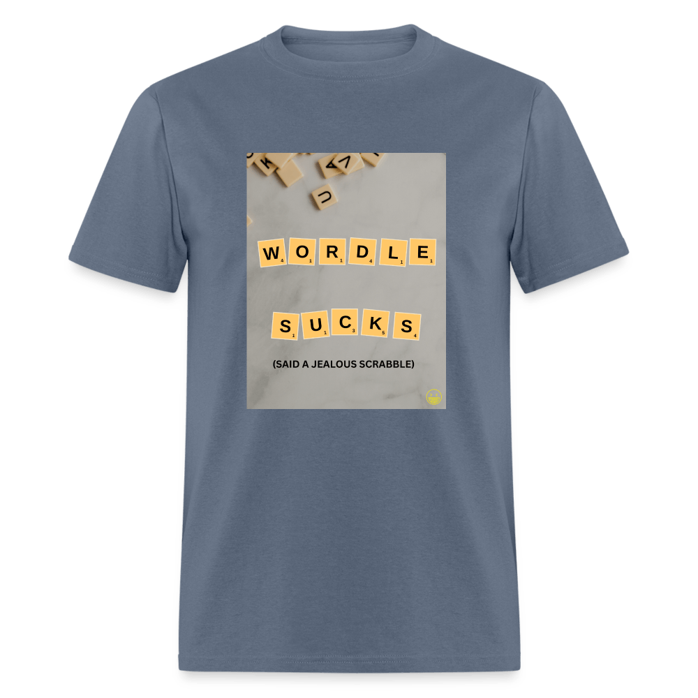 Wordle Sucks Unisex T-Shirt - denim