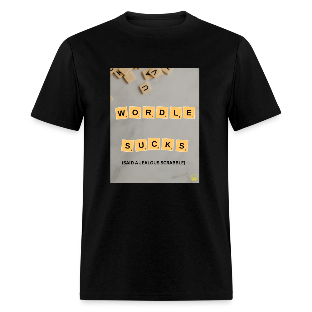 Wordle Sucks Unisex T-Shirt - black
